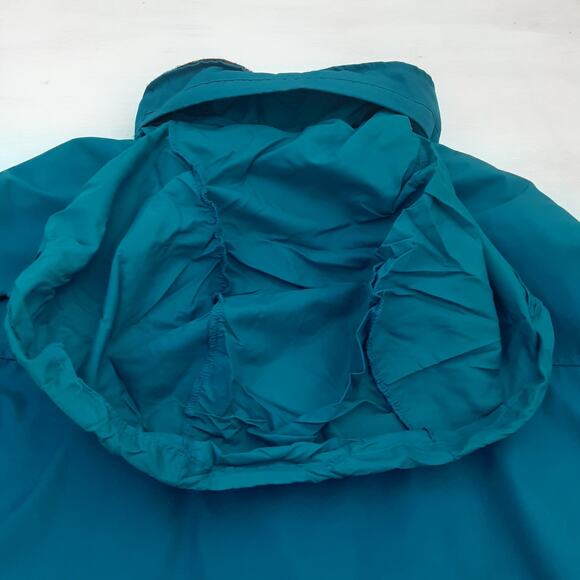 Vintage Woolrich Jacket Size L Blue Parka Wool Blanket Lined USA Made Chore - Picture 9 of 12